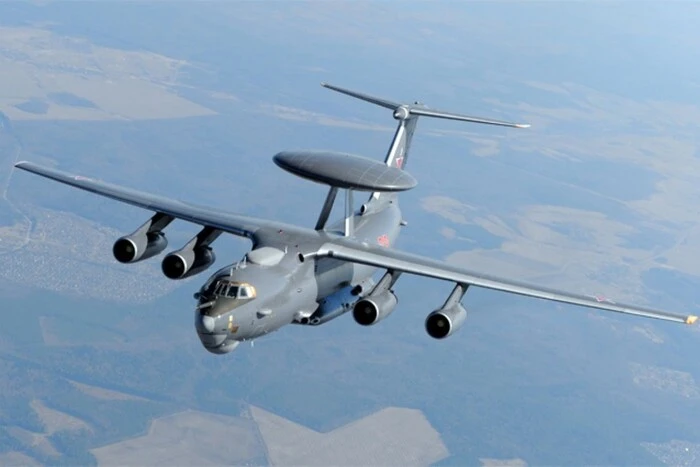 At the 'Ivanovo' airfield, at least one A-50 aircraft has been destroyed: satellite image