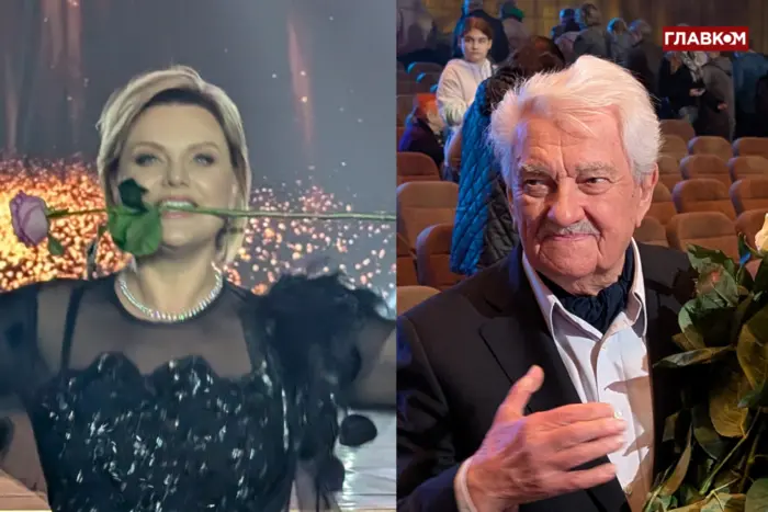 Z różą w zębach. Kto gratulował legendarnemu poecie Wadimowi Kryszczenko z okazji 90. urodzin: relacja z Pałacu 'Ukraina'
