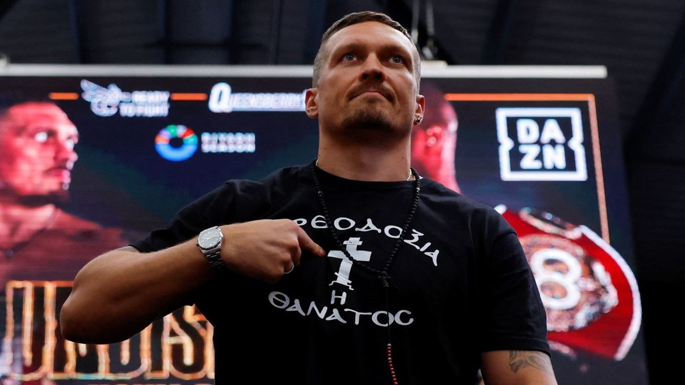 Usyk odpowiedział tym, którzy nazywają go oszustem